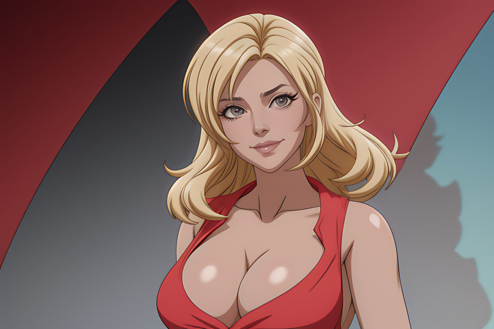 Hottest Teasting Big Breast Blonde Hentai #10
