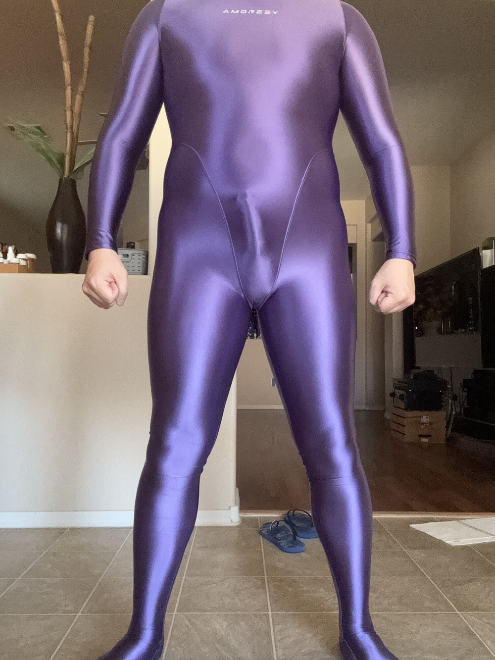 Purple Amoresy Spandex Suit #6