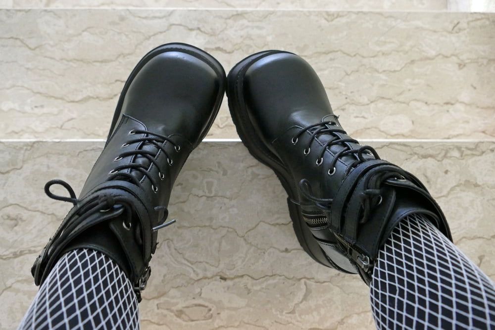 my new demonia boots #8