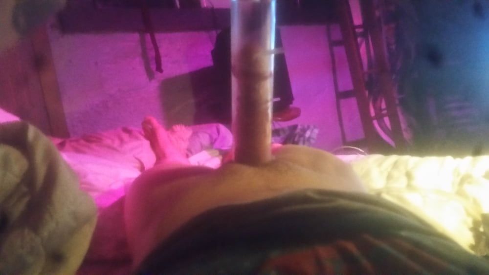 Big Cock pumping and stretching  #40