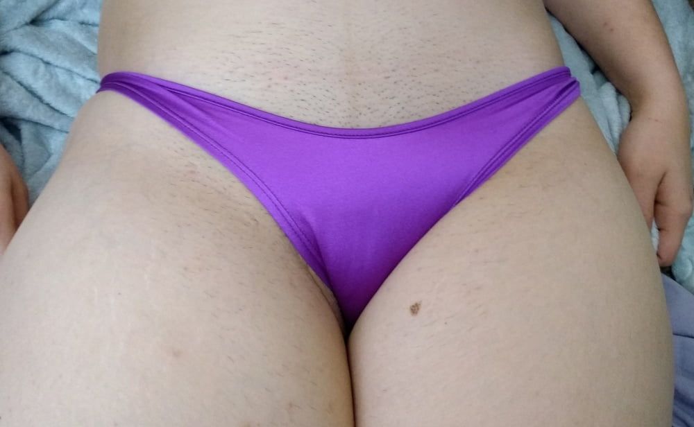 Curvy PAWG Hot Wife Showing Her Pussy In Bikini #12