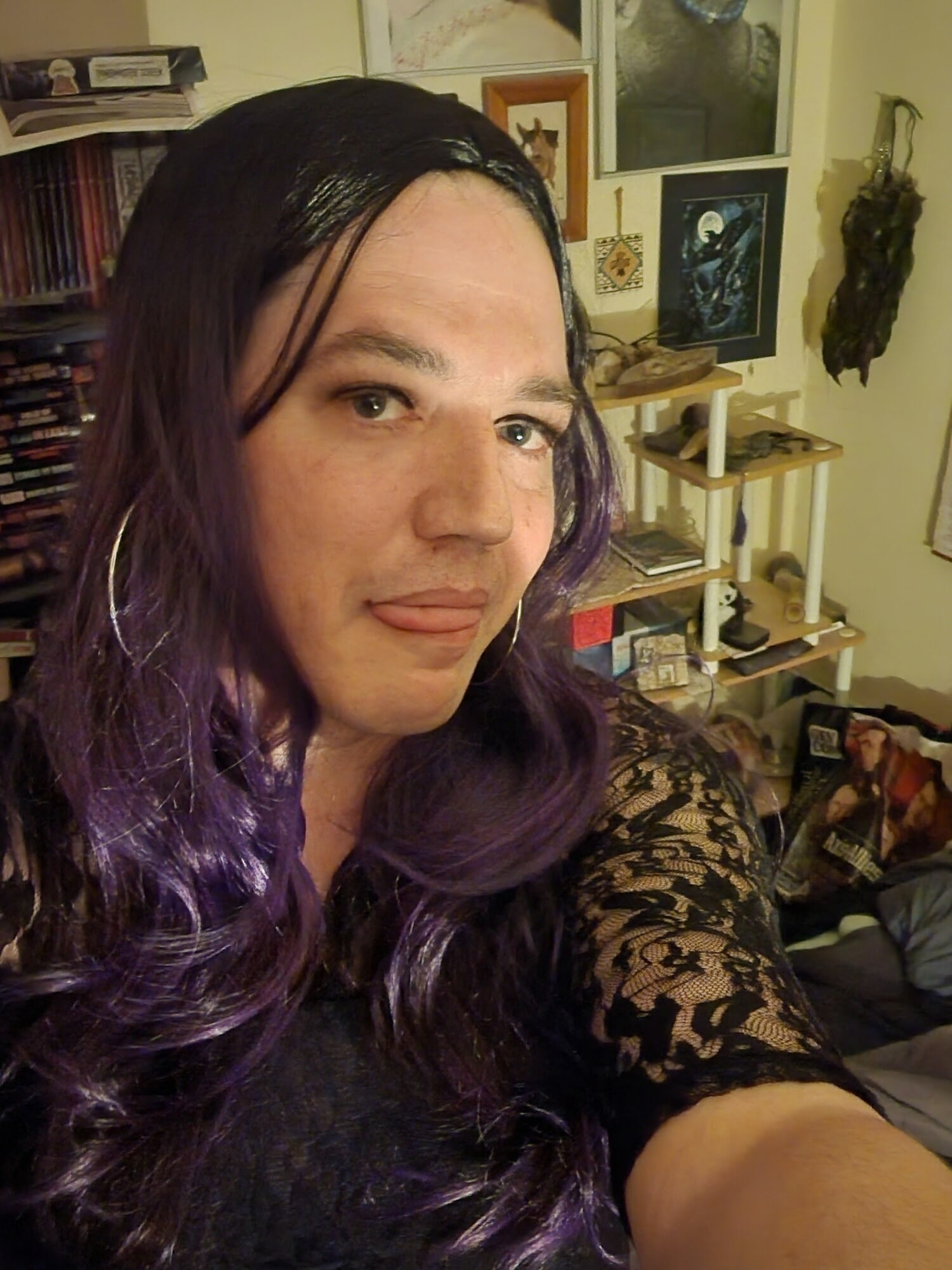 Purple Hair Cocksucking