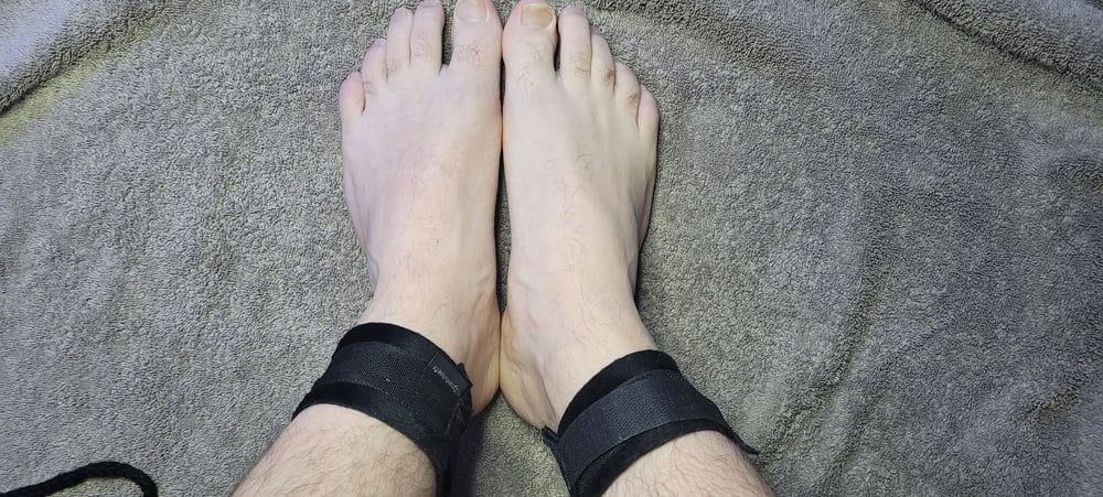 Oiled Foot Bondage  #5