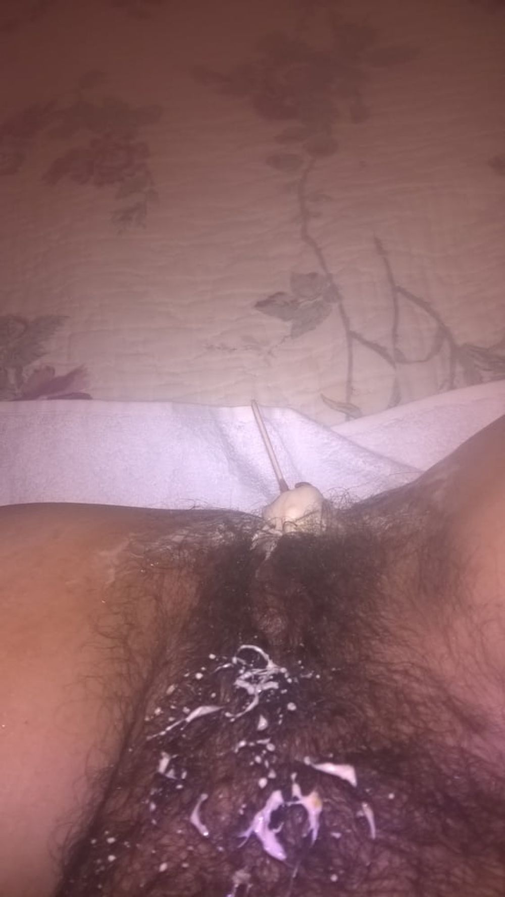 Hairy JoyTwoSex Playing With Ice Cream #15