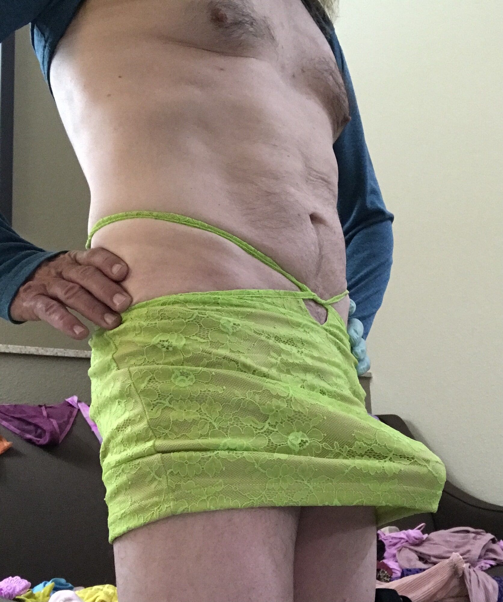 My lil bulge in some skirts #3