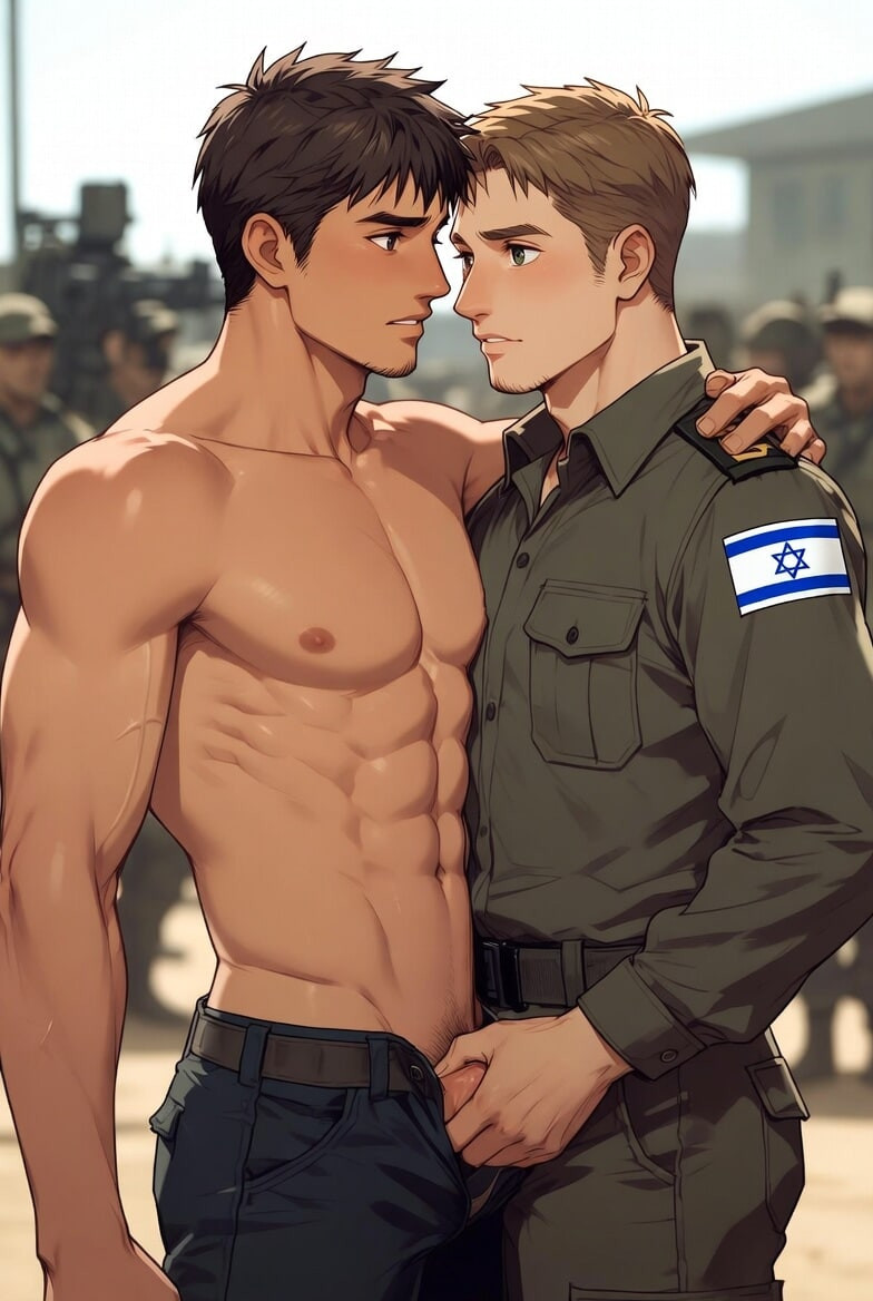 "Israeli Military Boys Intense Barracks Hook-Up – Uniform Ga #5