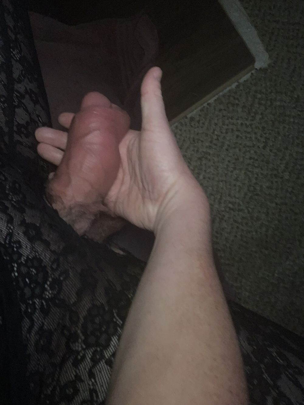 Black stocking pumped cock #5