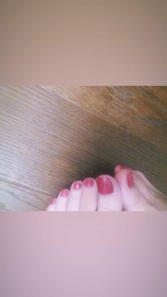 My feet...