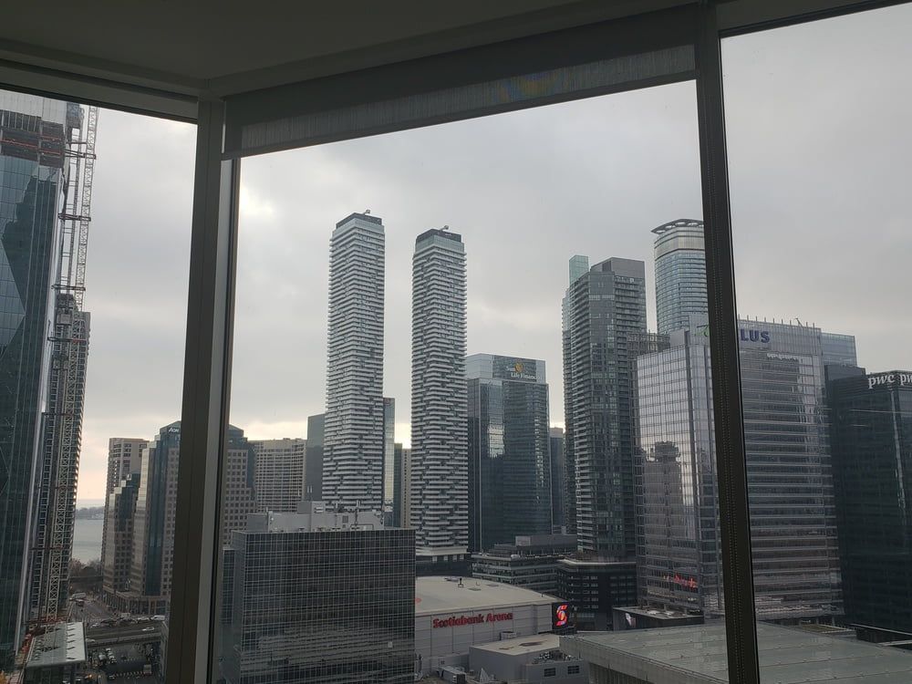 My sexy boots and Toronto work views  #2