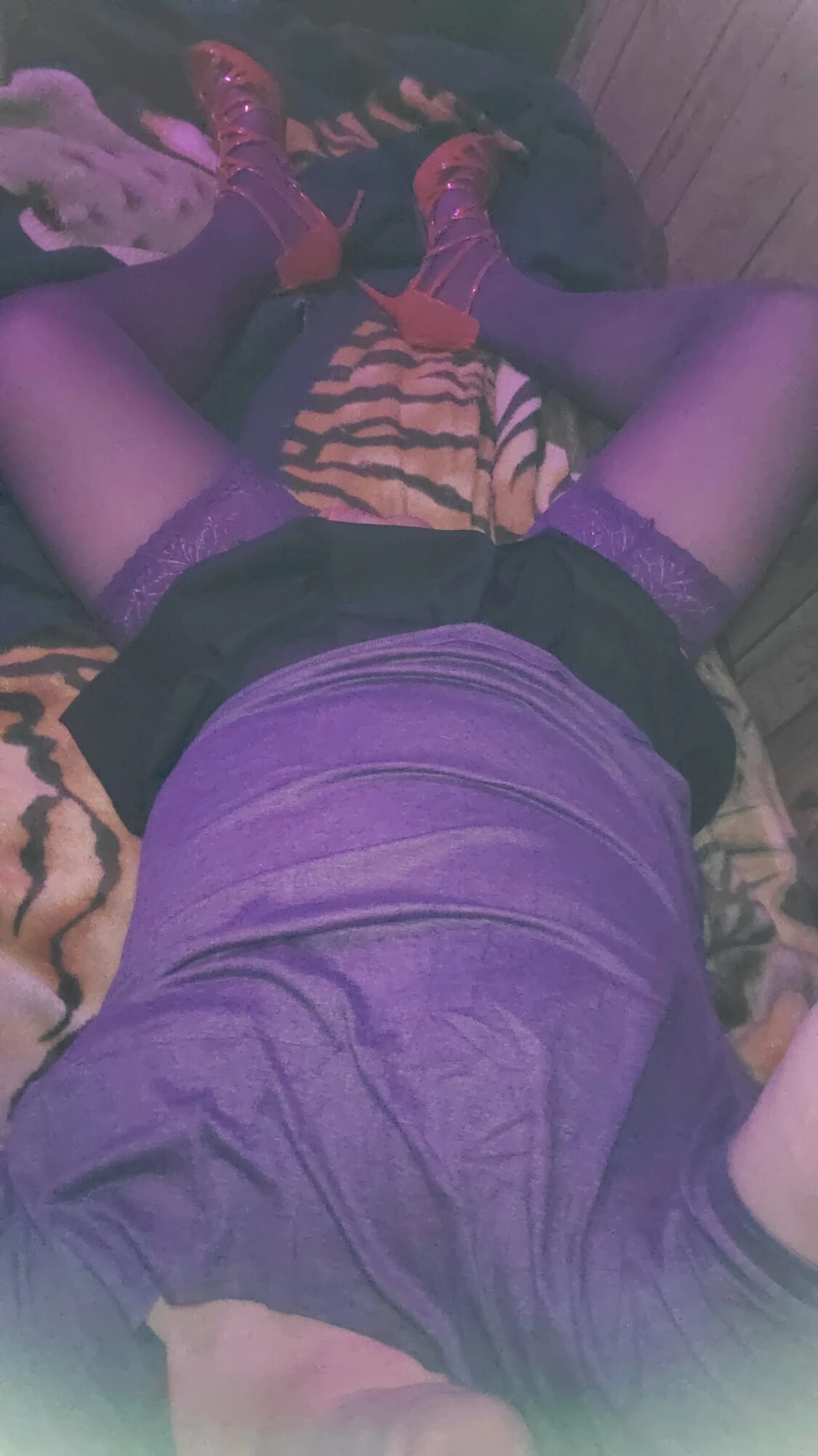 Stockinged n heels