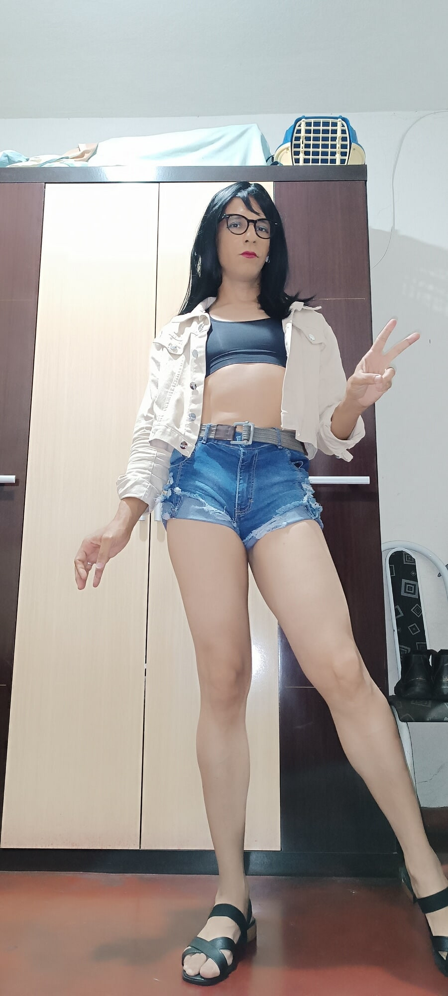Sakura Nakamura Shorts jeans  And Shorts Gym  #7