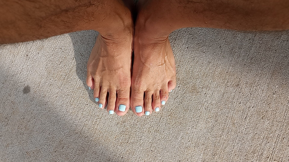 Showing off my man Pedi #15