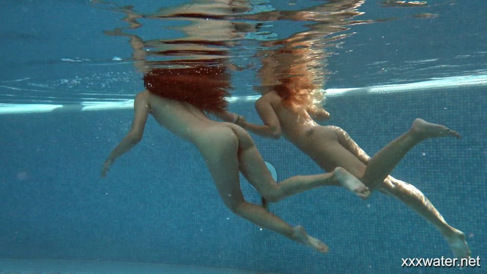 Olla Oglaebina &amp; Irina Russaka Pics UnderWaterShow #6