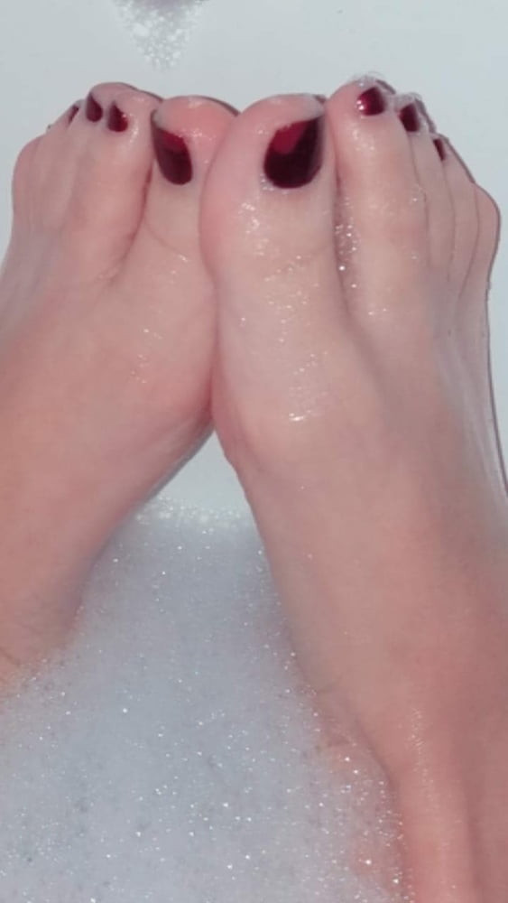 My feet..