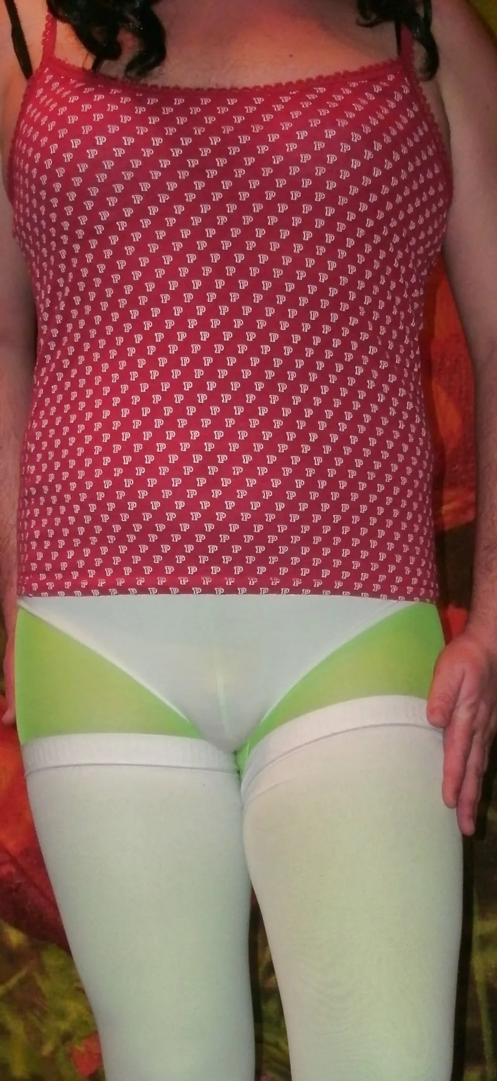 Sissy Boy Lovelaska - Baby in green leggings #3