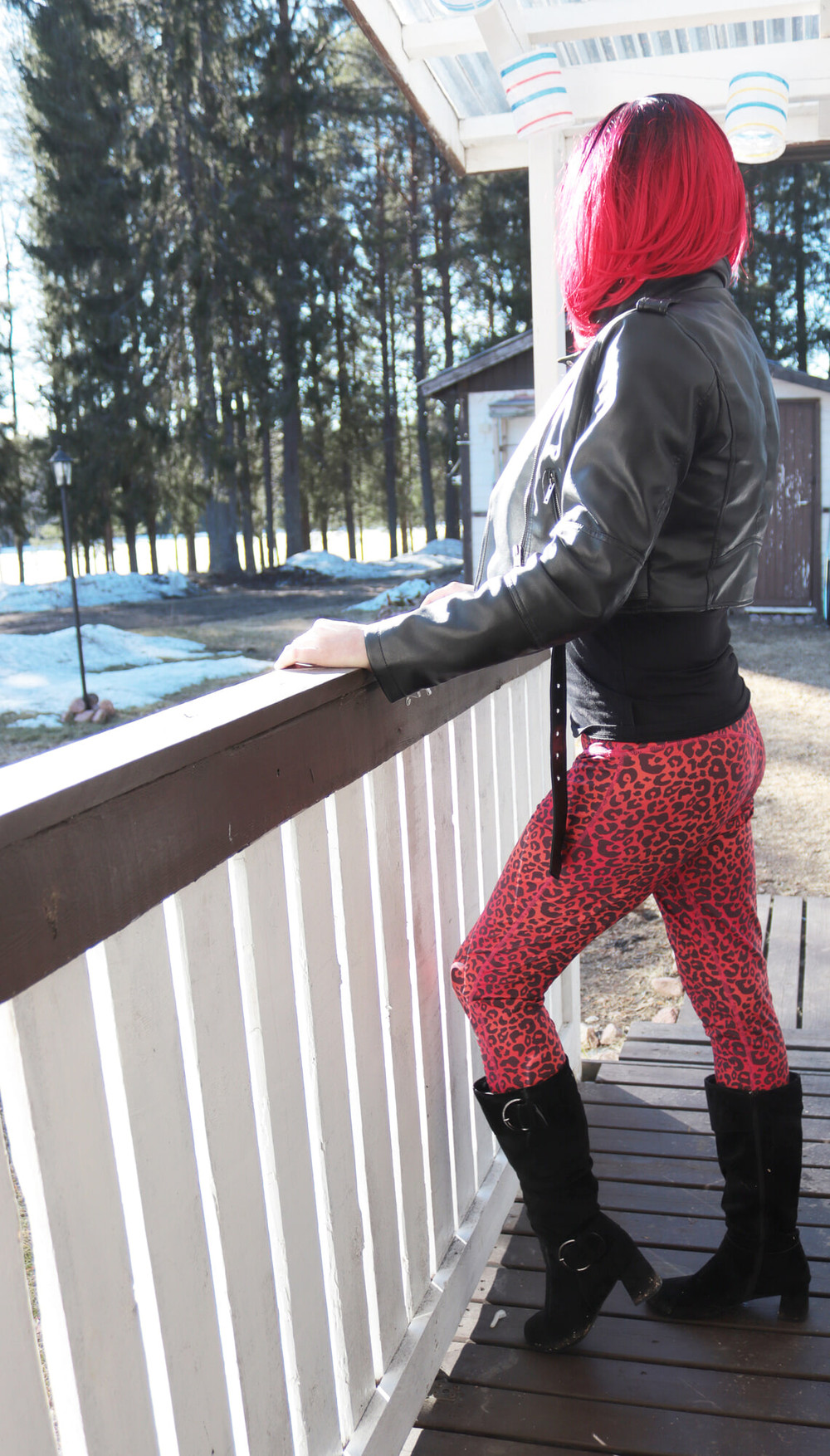 Me posing outside #3