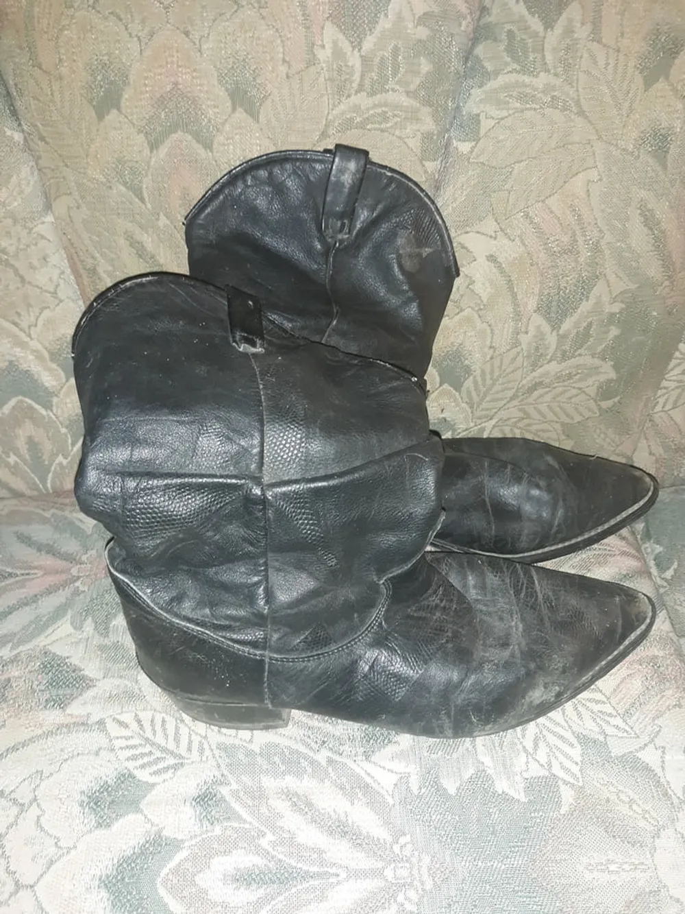 Leather boots 1 #7