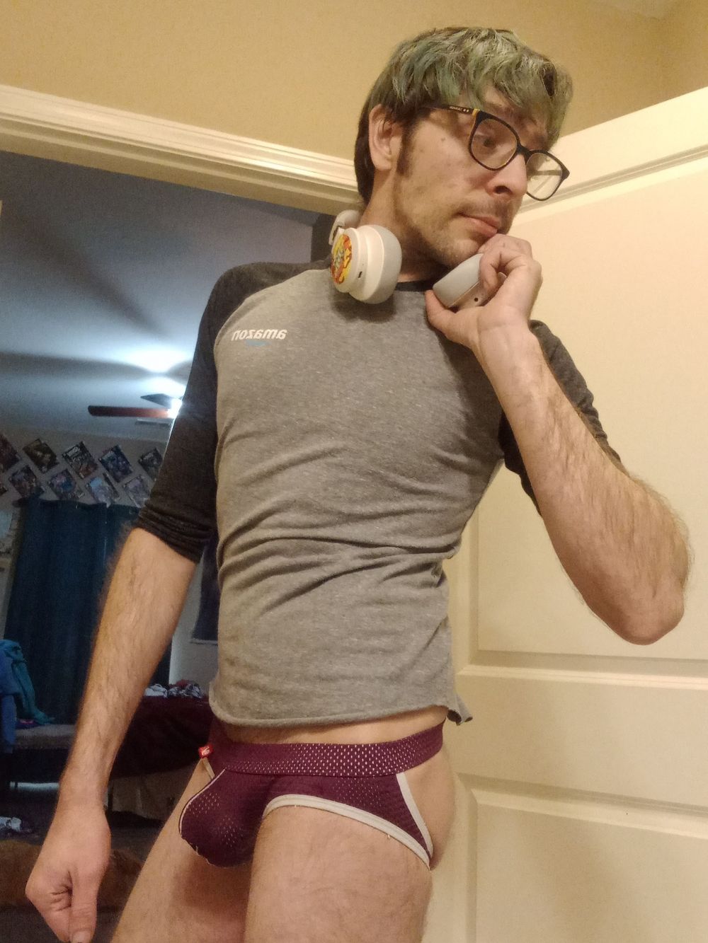 Puppers Showing off in underwear...again #35