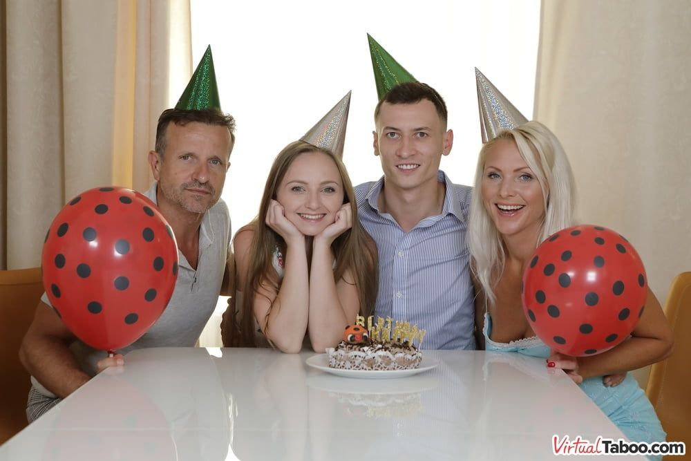 Birthday celebration in odd family