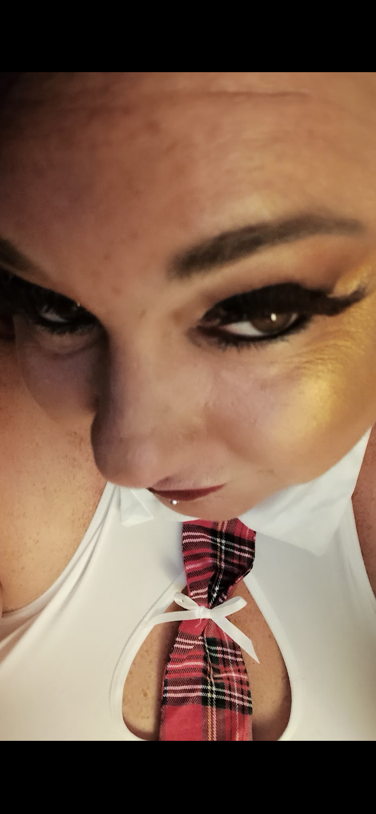 Sexy BlancaGirlBBW in her school uniform  #31