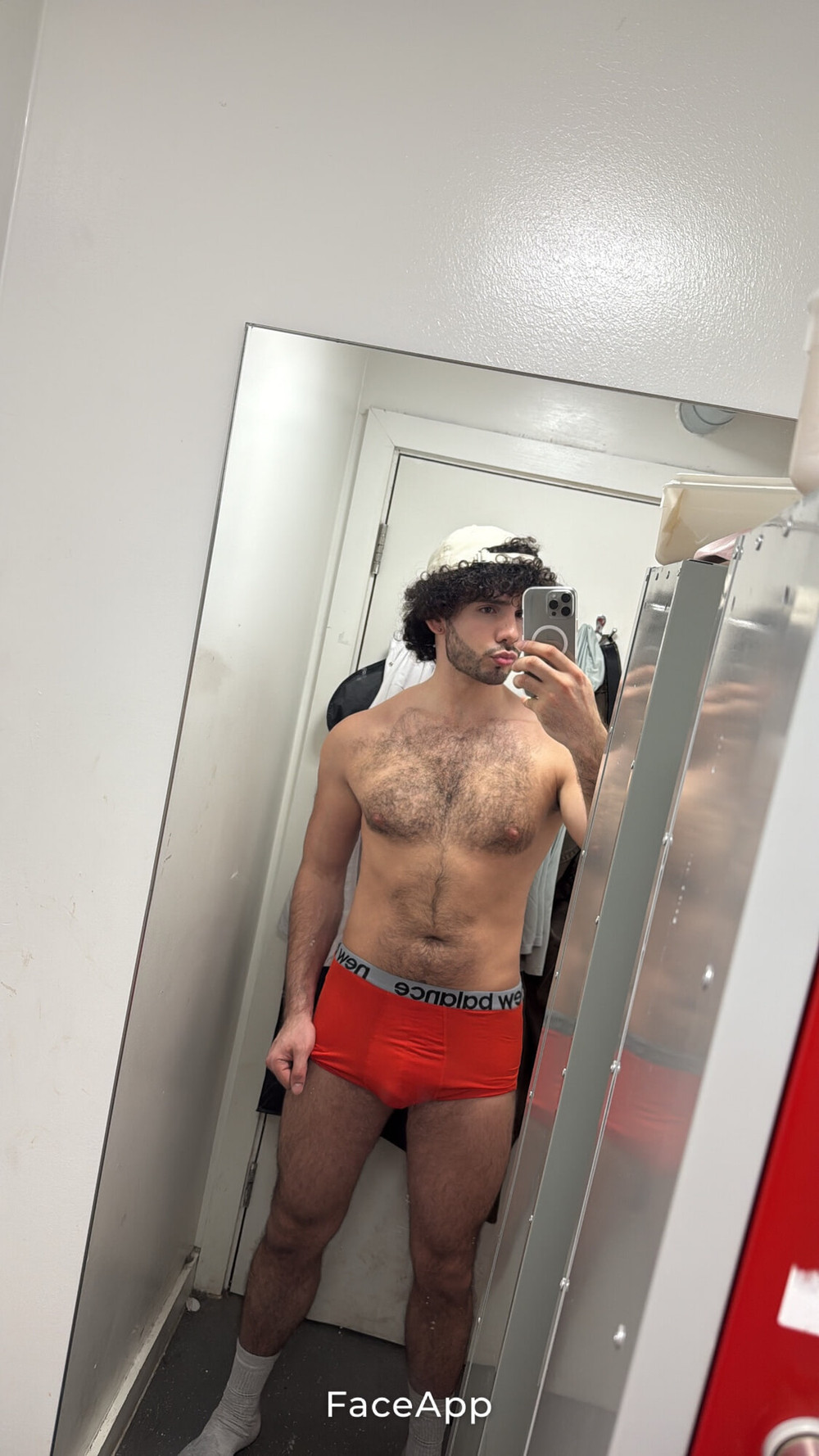 Hot curly muscular boy #10