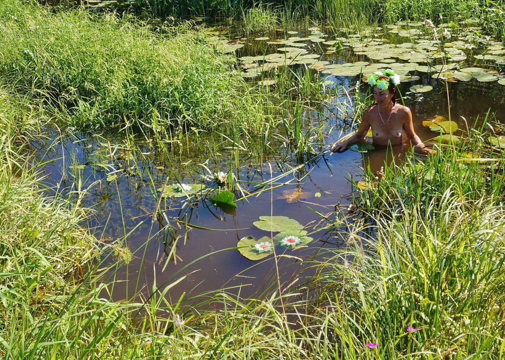 Nude in lazy river #31