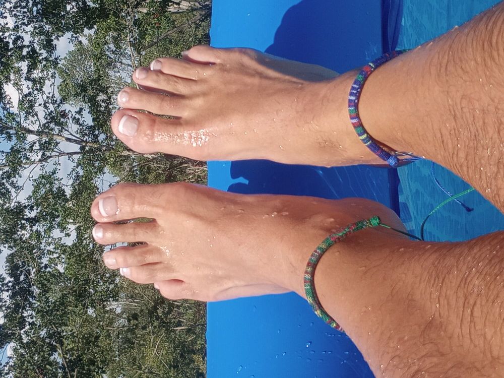 My pediured feet  #13