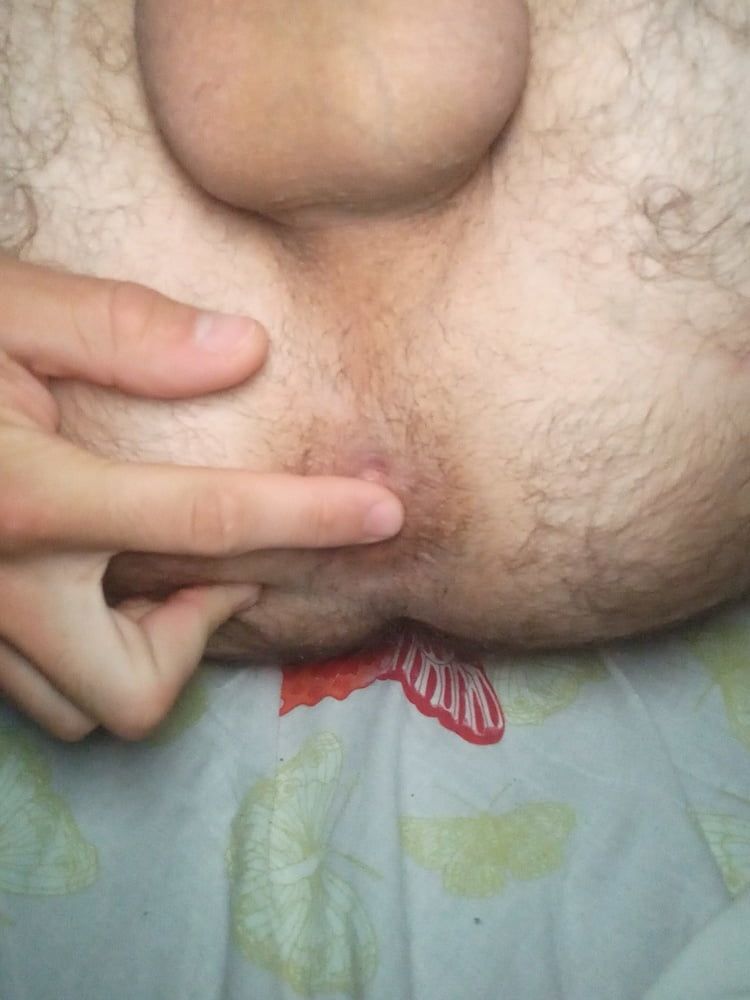 My evening games with my huge cock, lovely balls and juicy a #15