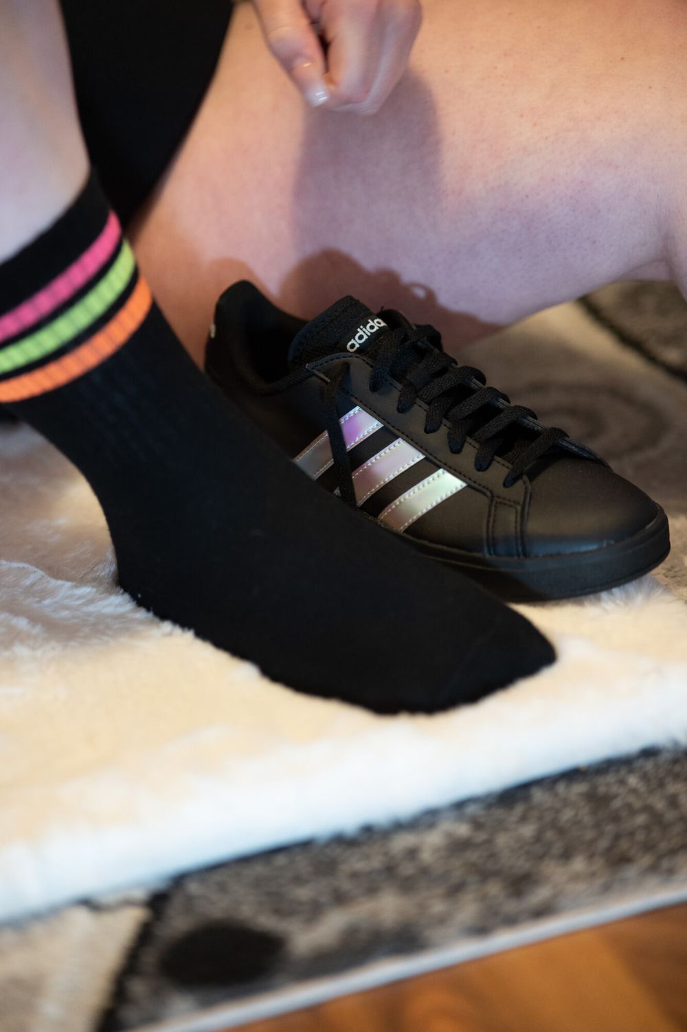 Adidas Sneaker and Socks #2