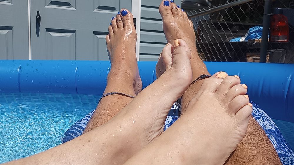 Showing our toes off #21