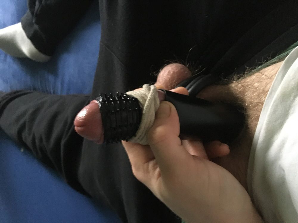 Balls With Rings And Bound Dick With Fleshlights #59