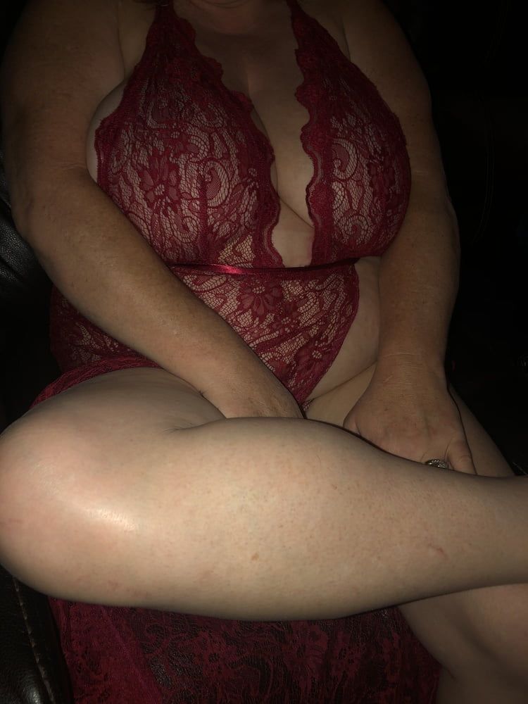 BBW wife in red #46
