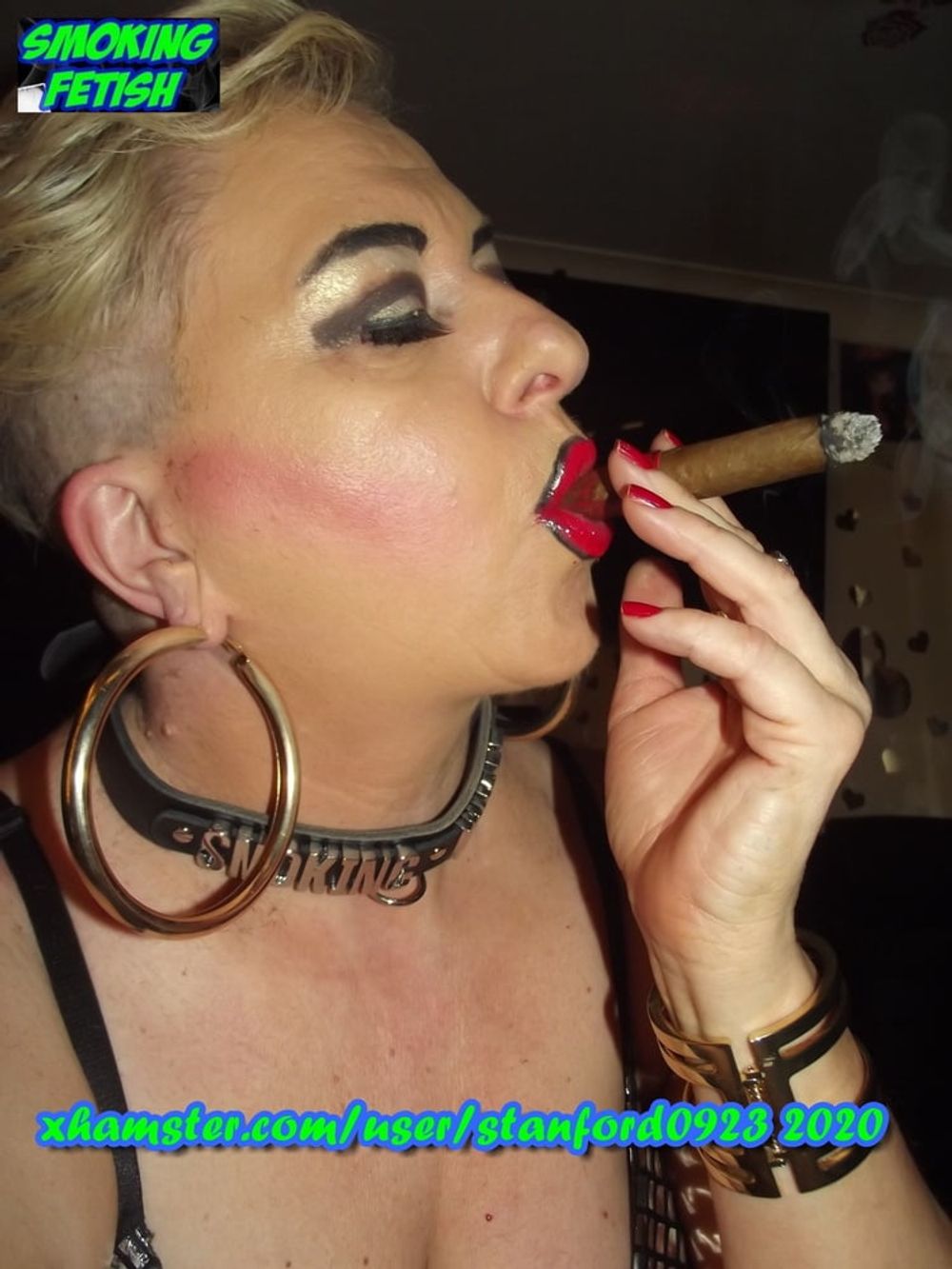 SMOKING FETISH WHORE #28