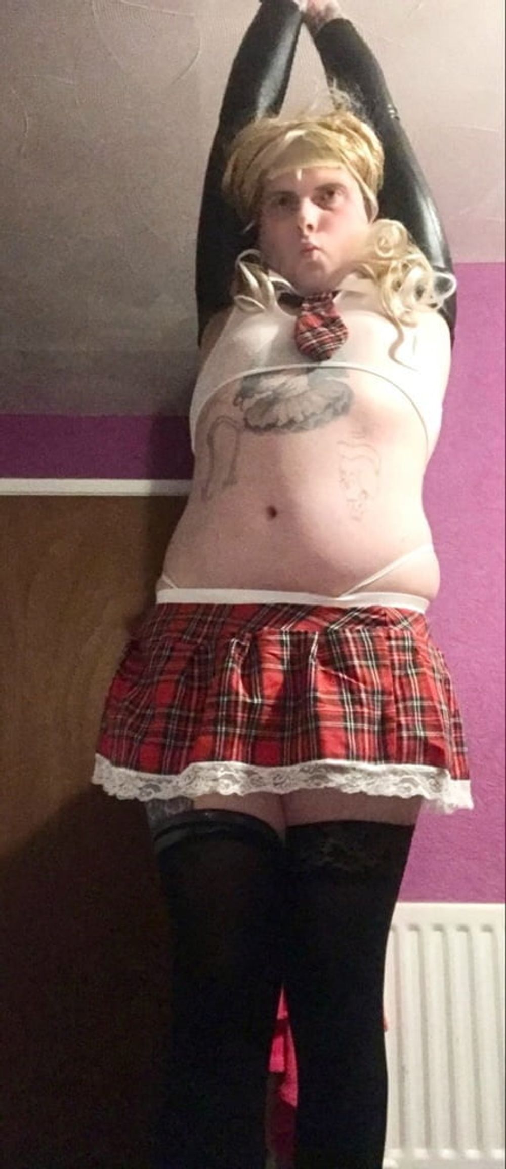 Schoolgirl sissy slut