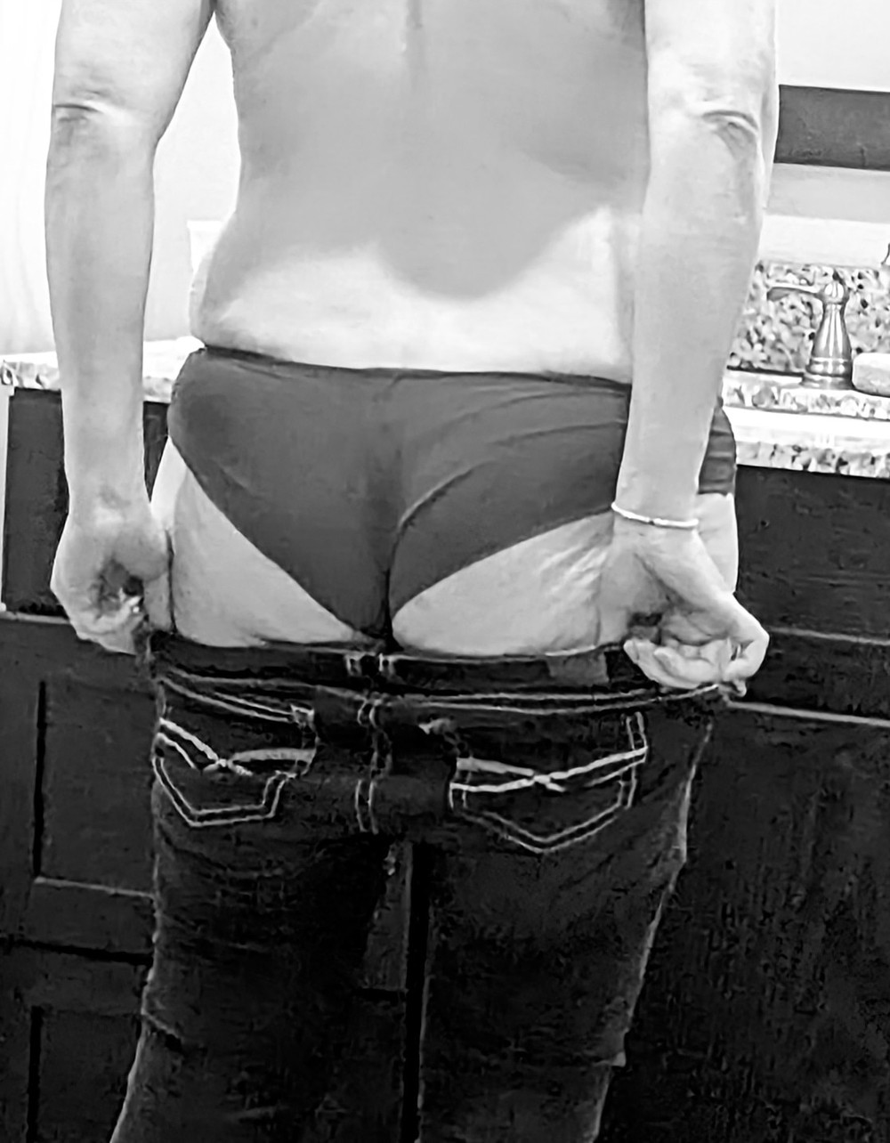 Curvy cutie with a booty and her little dick husband #20