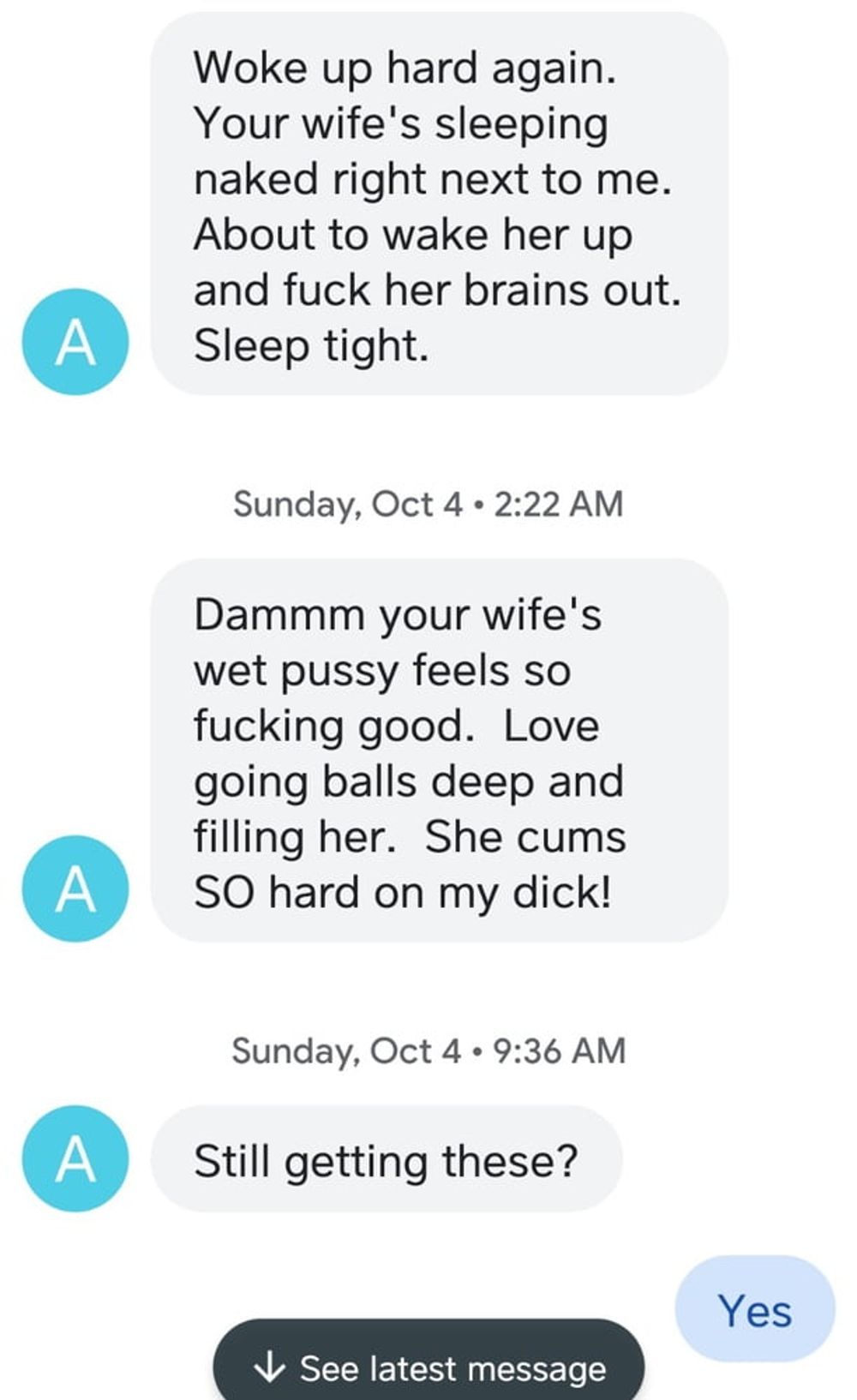 cuckold texts from wife's boyfriend #5