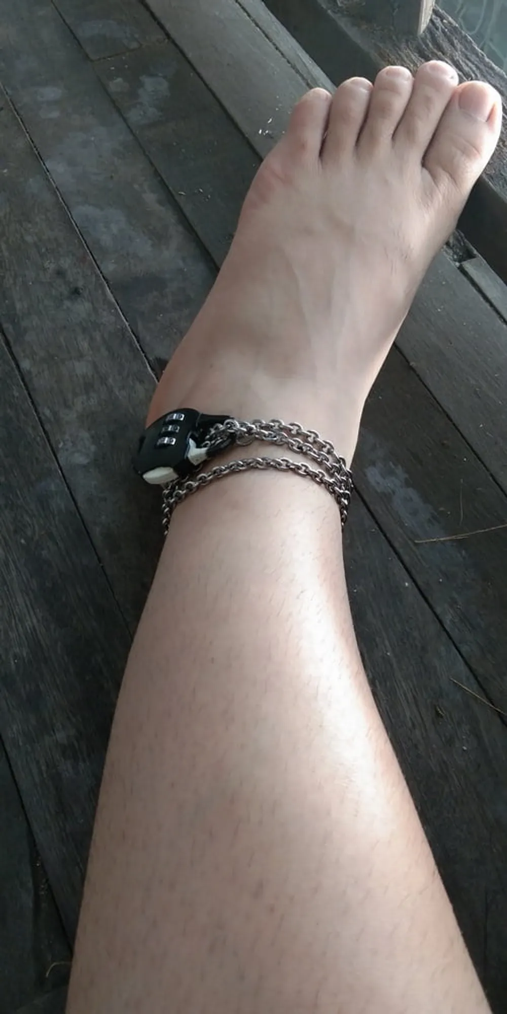 foot, key, chain #3