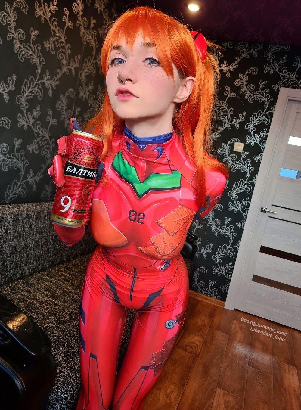 🌷Asuka Langley Hime_lune cosplay #12