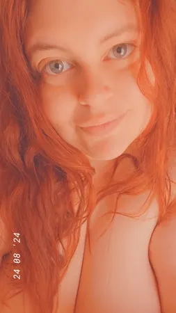 sexy redhead teasing         