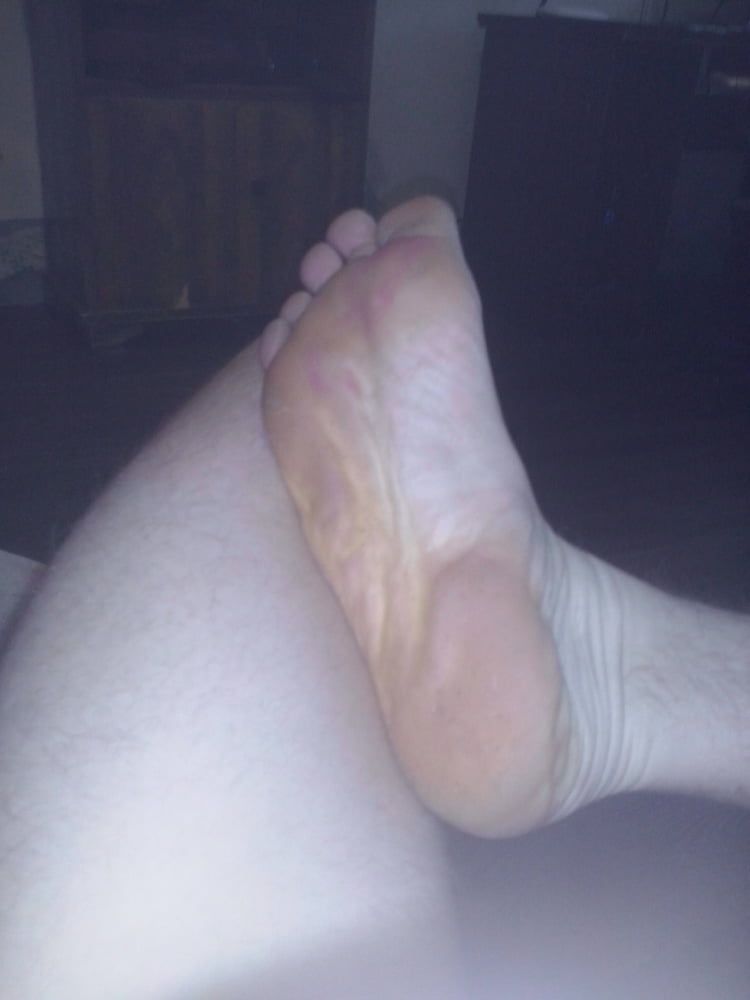 My feet and cock #3