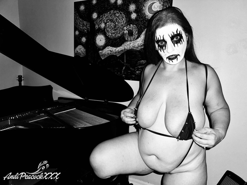 Black Metal Bikini #36