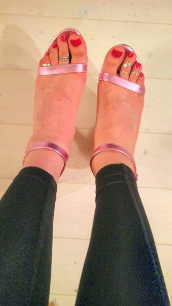 Feet in heels