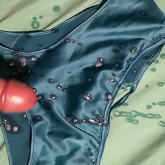 My hot mom panty cum