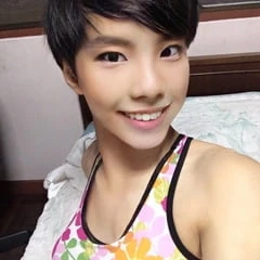 Ladyboy lesbian short hair