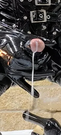 alison in rubber         