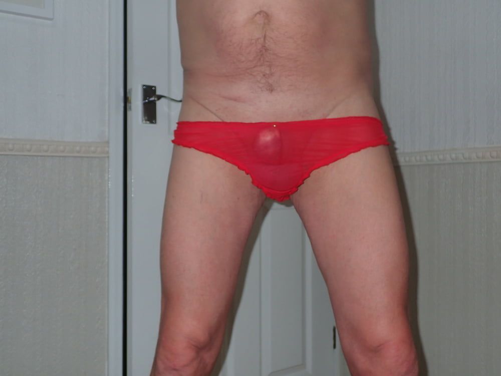 my best red thong #11