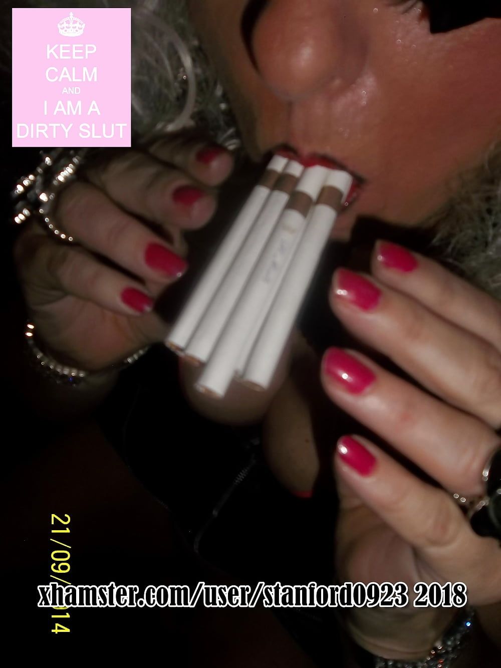 SLUT SMOKING ST MORITZ #14