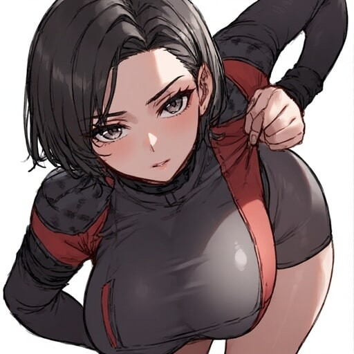 HENTAI HERMOSAS CHICAS ANIME CON ROPA  AJUSTADA #7
