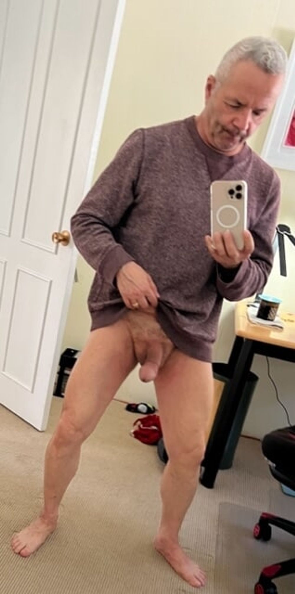 Sweatshirt and Dick!