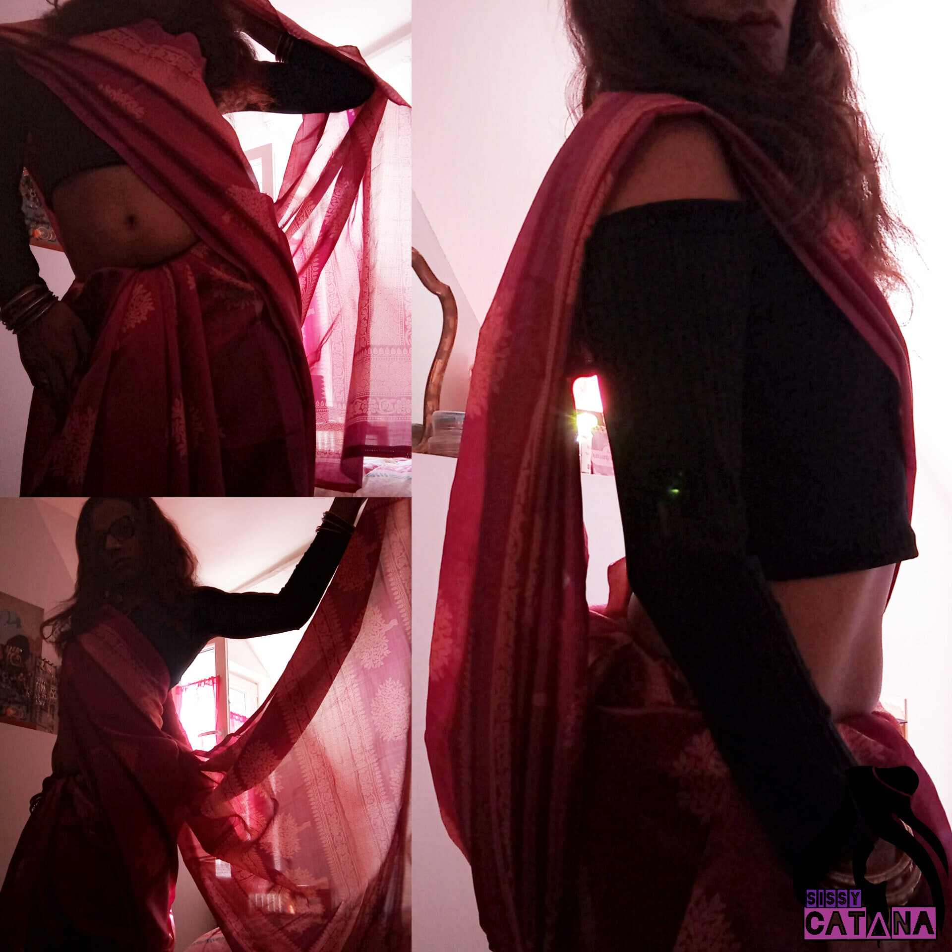 indian Tswoman in saree is stripping for you #8